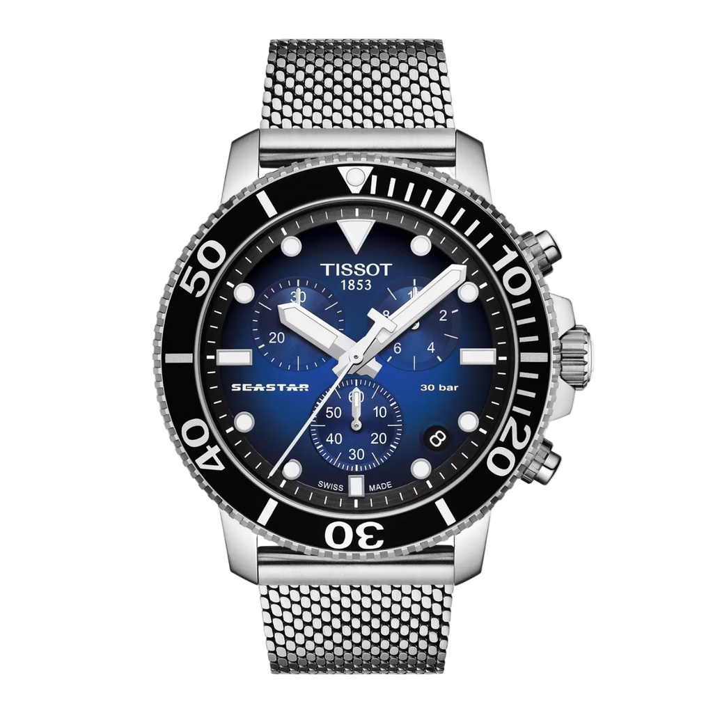 Tissot Seastar T120.417.11.041.02 watch, front view