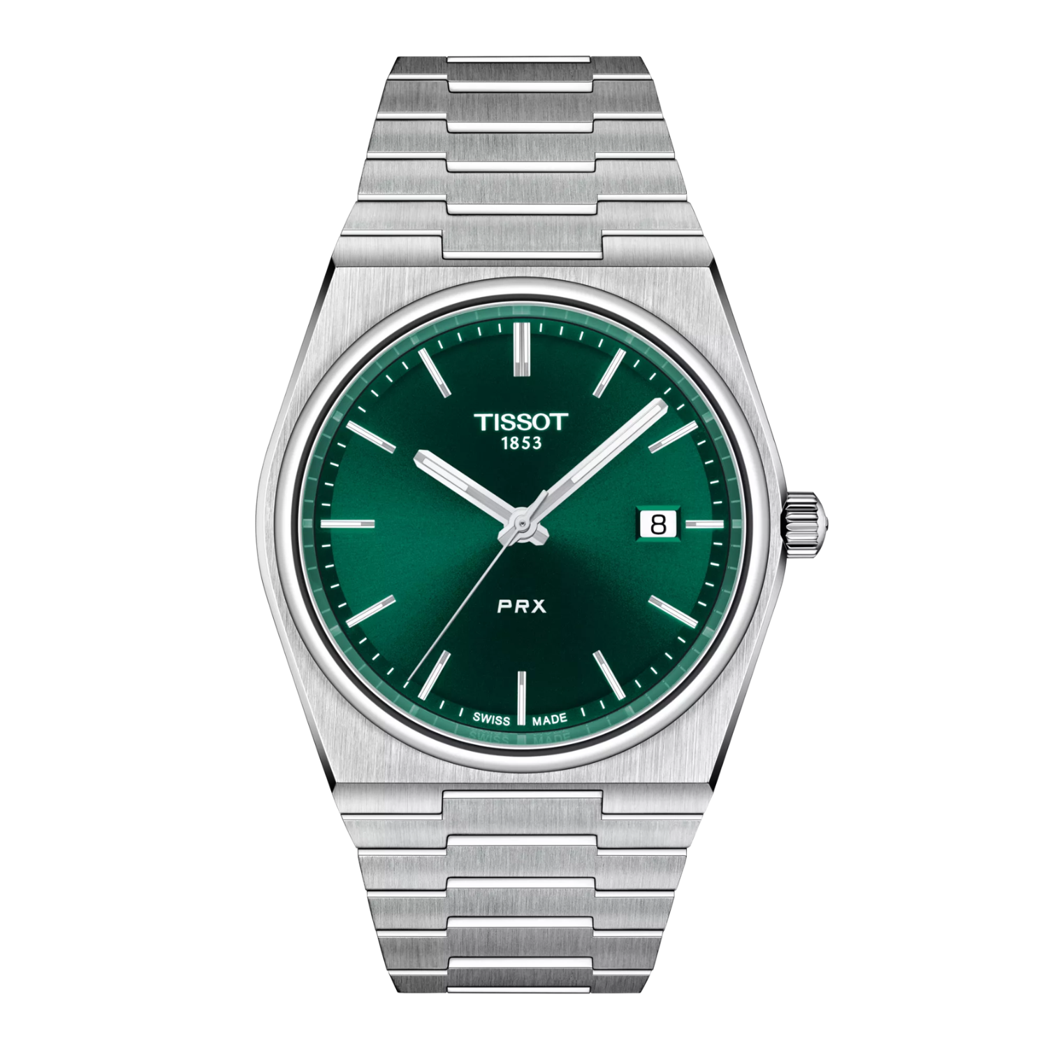 Tissot PRX laikrodis žalias 40 mm