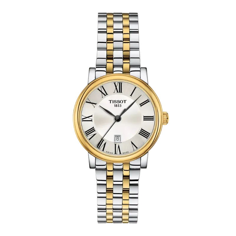 Tissot Carson Premium 30 mm – Silver & Gold T122.210.22.033.00