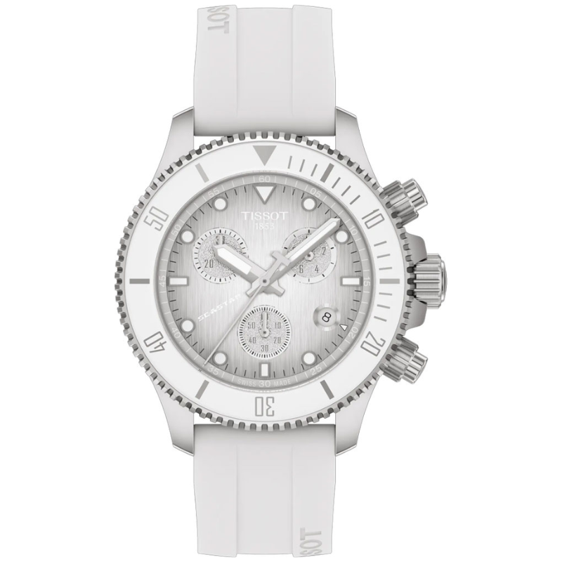 Tissot Seastar 1000 Chronograph 38 mm – White-Grey T120.217.17.011.00