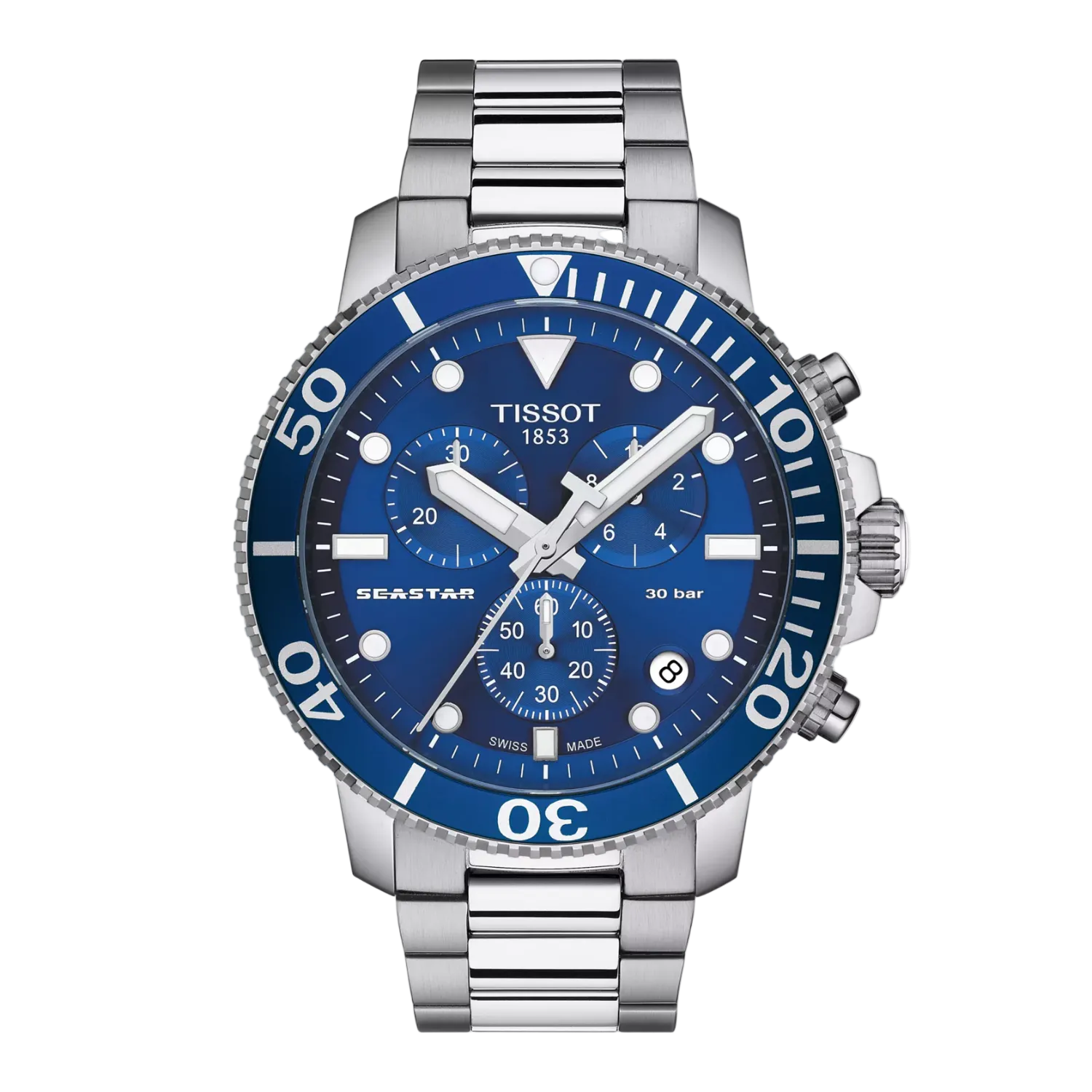 Tissot Seastar 1000 Chronograph - Blue Dial