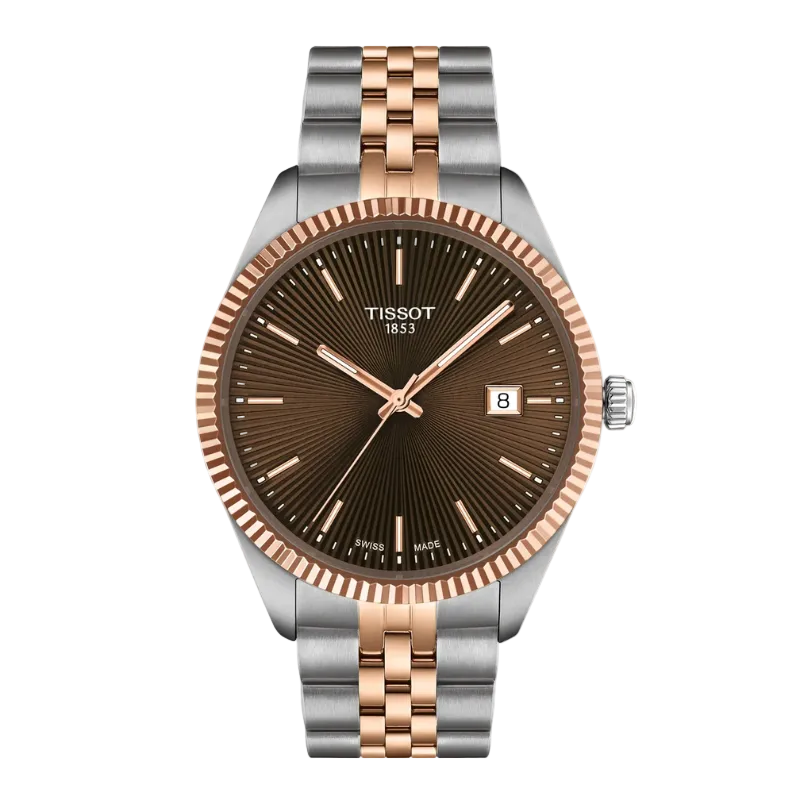 Tissot Ballade 40 mm – Brown & Rose Gold T156.410.22.291.01