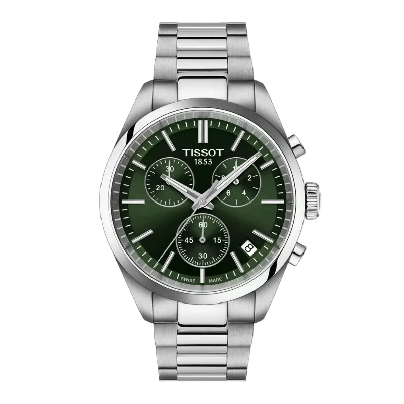 Tissot PR 100 Chronograph 40 mm – Green T150.417.11.091.00