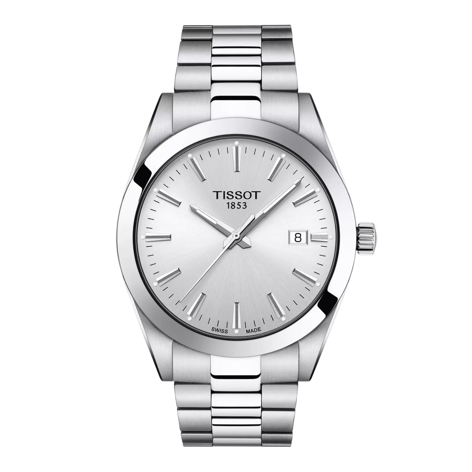 Tissot Gentleman - Sidabrinis