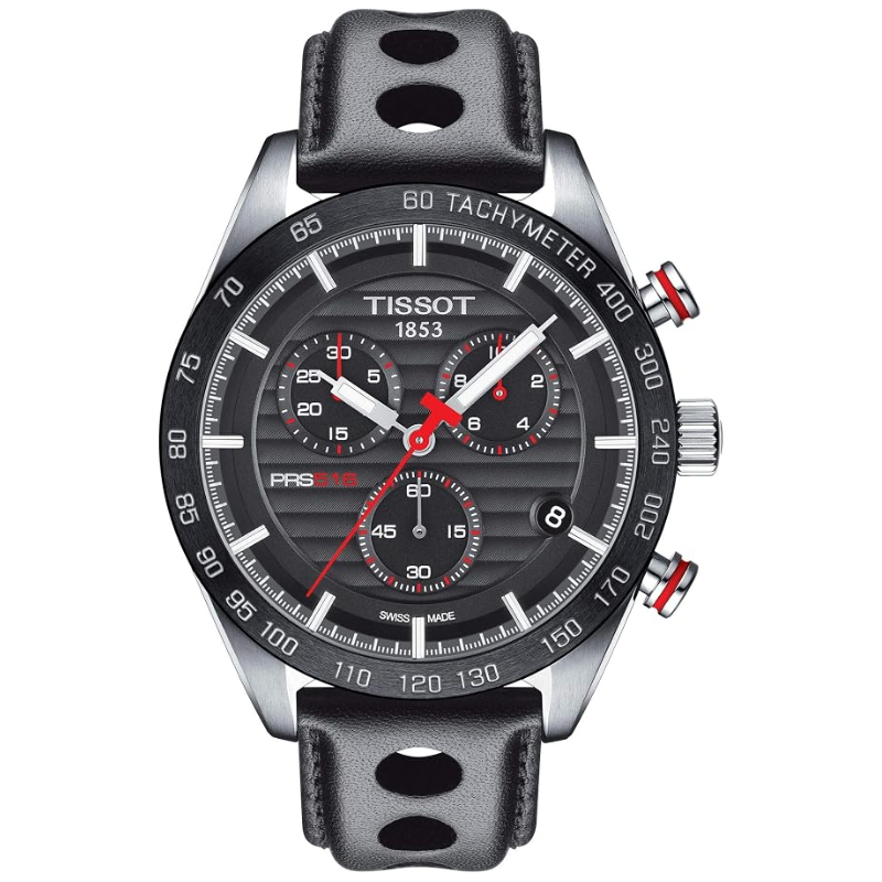 Tissot PRS 516 Chronograph 42 mm – Black Dial T100.417.16.051.00