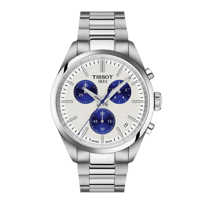 Tissot PR 100 Chronograph 40 mm – White T150.417.11.011.00