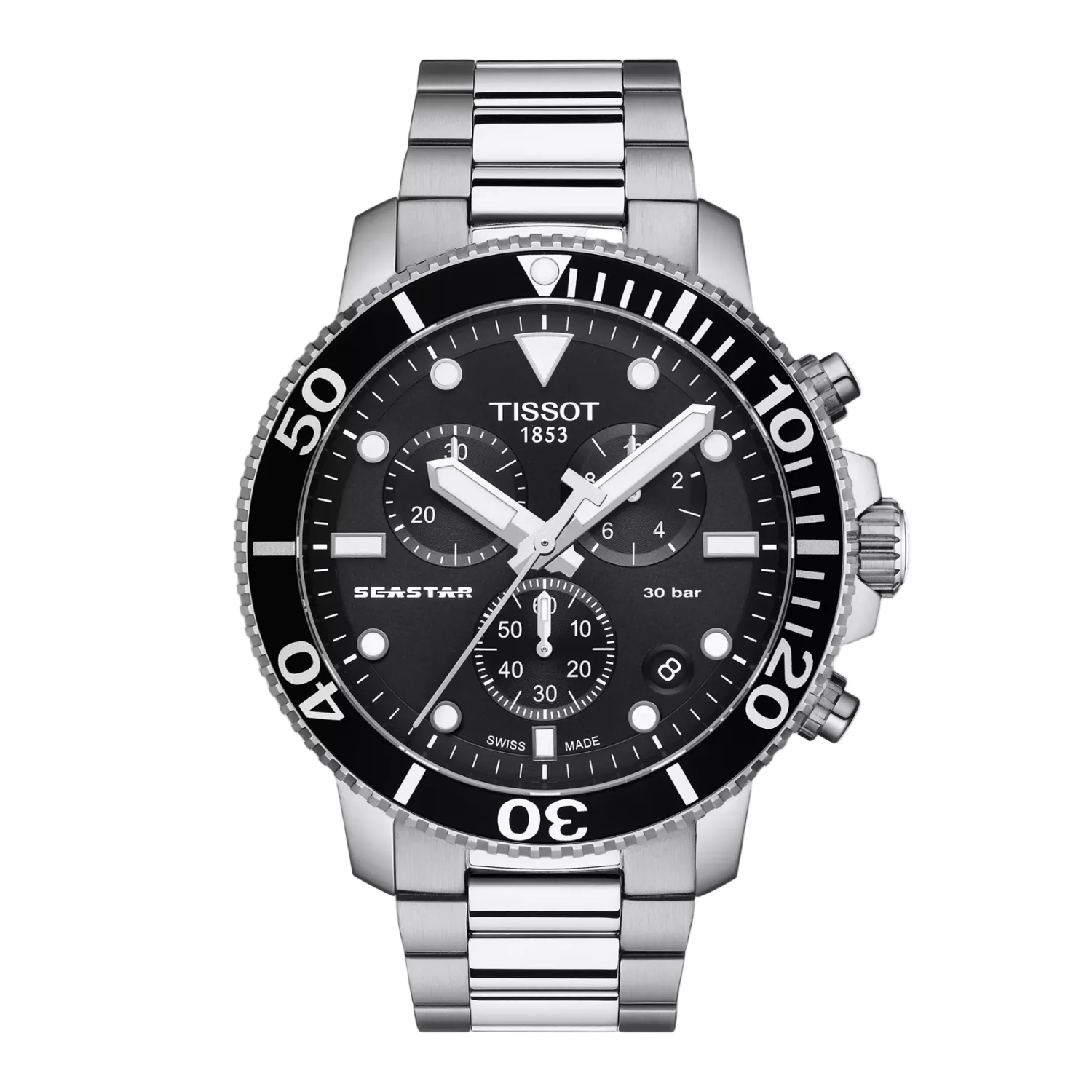 Tissot Seastar 1000 Chronograph – Juodas
