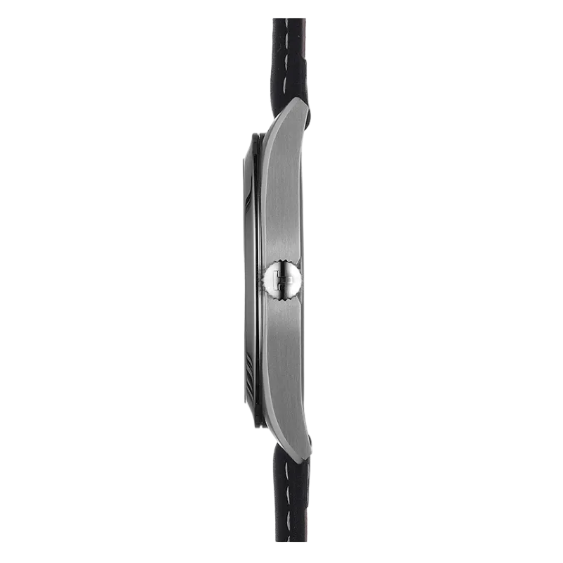 Tissot Gentleman - Black Dial (Leather Strap)
