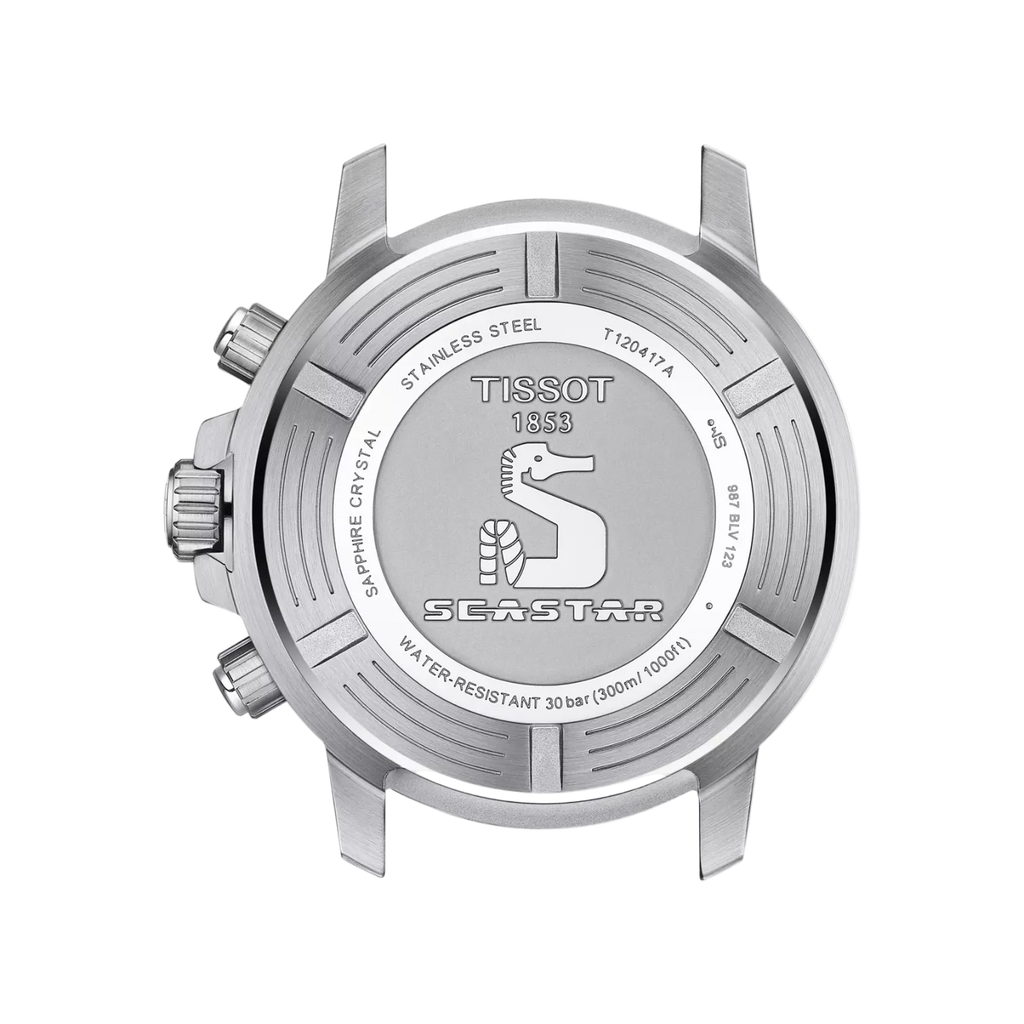 Tissot Seastar 1000 Chronograph - Dark Blue Dial (Mesh Strap) T120.417.11.041.02