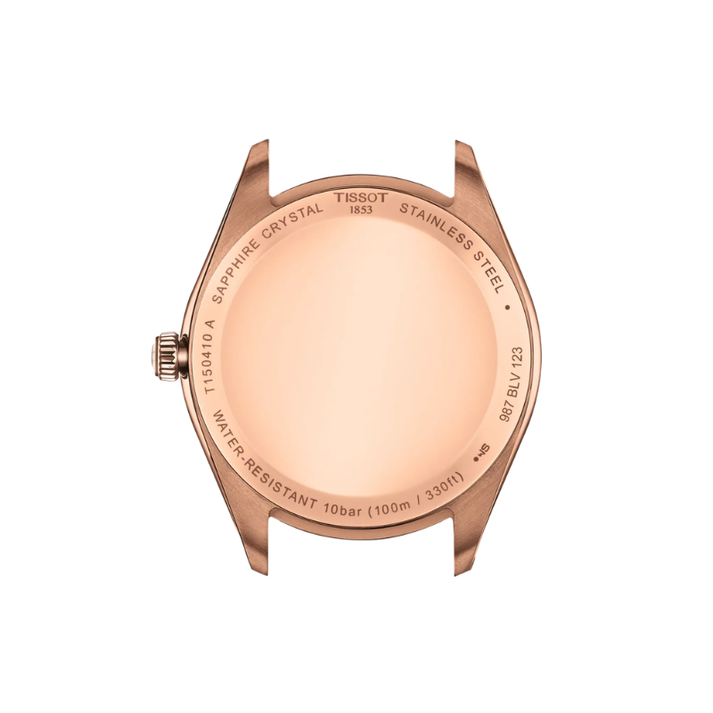 Tissot PR 100 40 mm – Black & Rose Gold T150.410.33.051.00