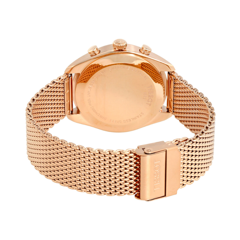 Tissot PR 100 Chronograph Rose Gold and Silver