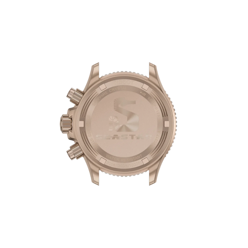 Tissot Seastar 1000 Chronograph 38 mm – Turquoise & Rose Gold T120.217.37.041.00