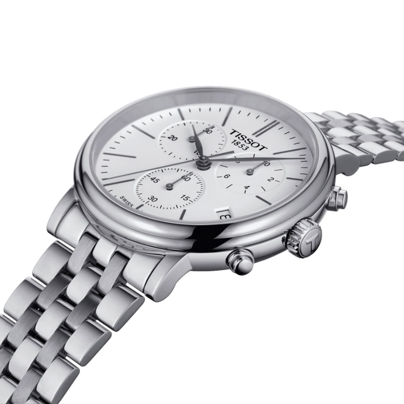 Tissot Carson Premium Chronograph 41 mm – White T122.417.11.011.00