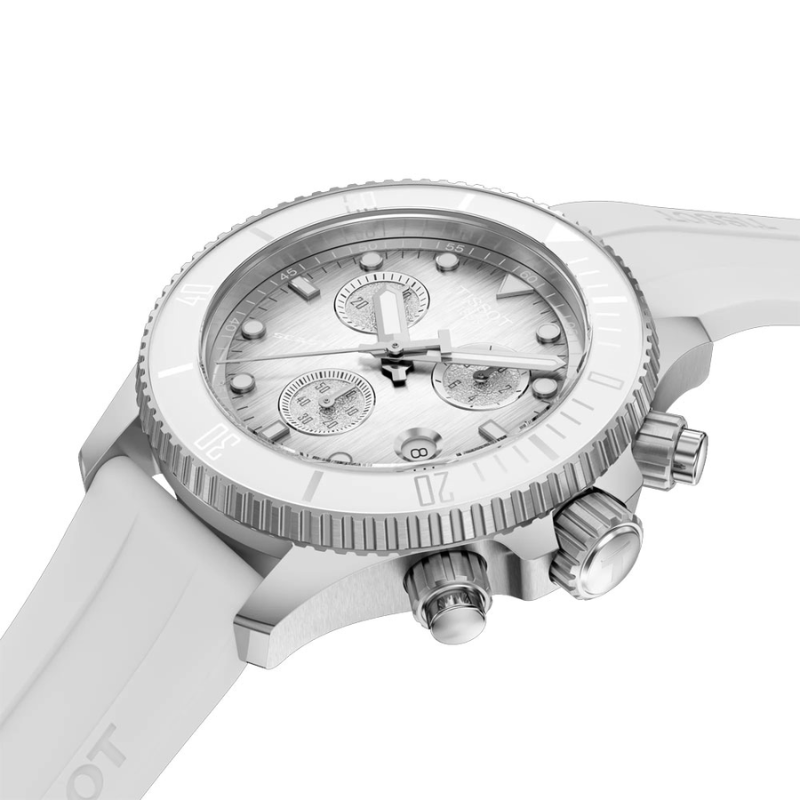 Tissot Seastar 1000 Chronograph 38 mm – White-Grey T120.217.17.011.00