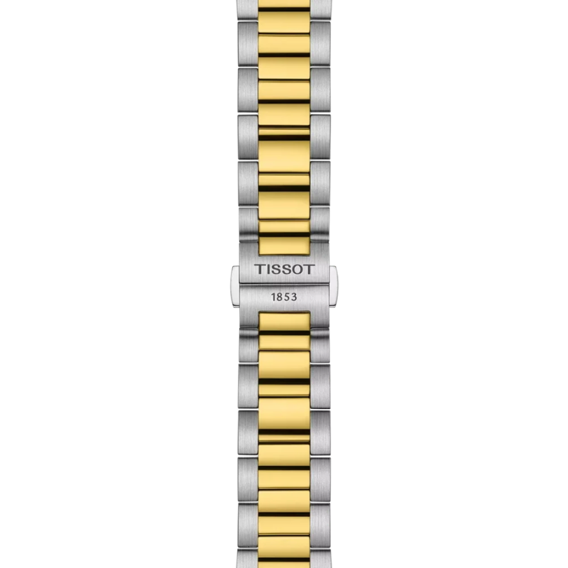 Tissot PR 100 Chronograph 40 mm – Silver & Gold T150.417.22.031.00