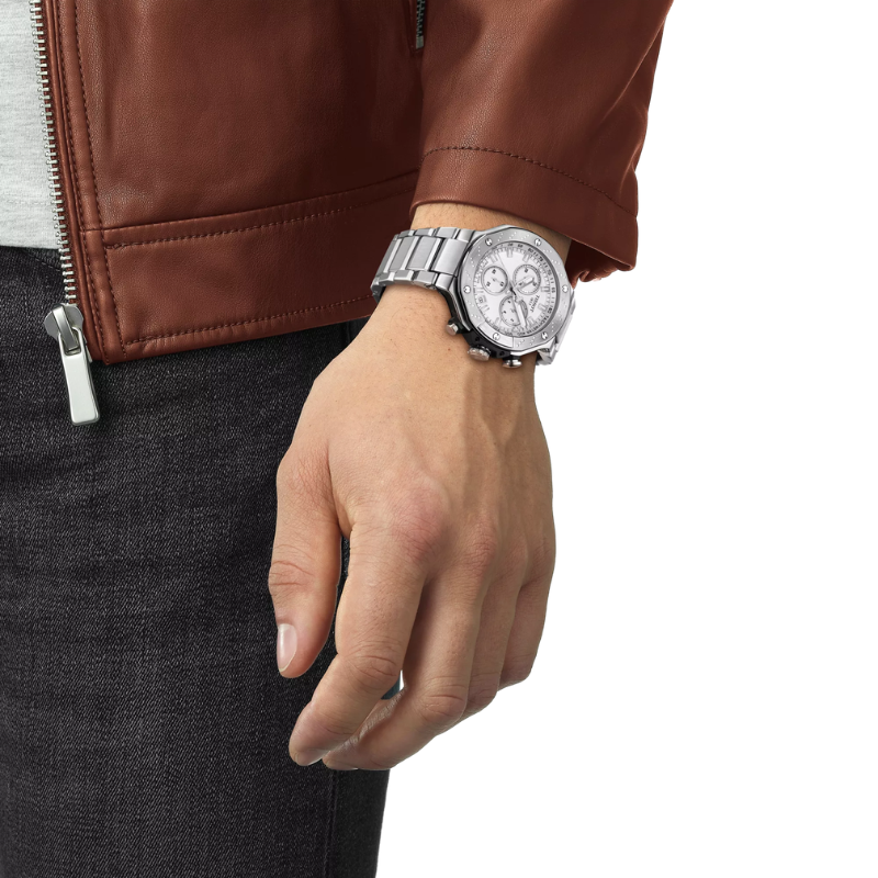 Tissot T-Race Chronograph 45 mm – White T141.417.11.031.00