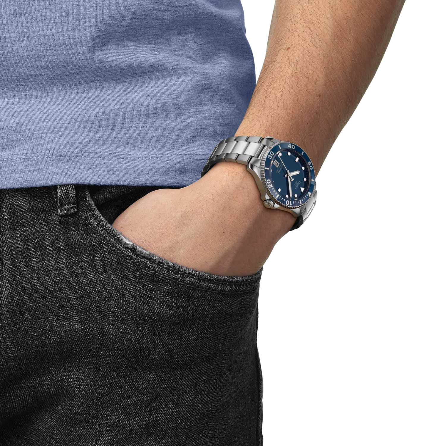 Tissot Seastar 1000 – mėlynas