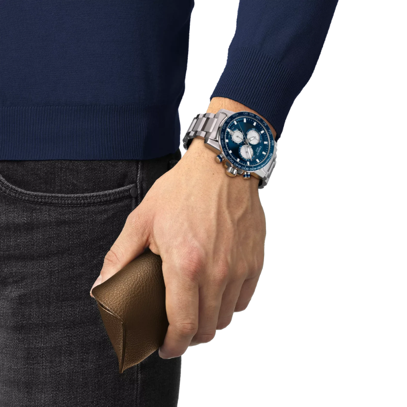 Tissot Supersport Chrono Blue 45.5mm