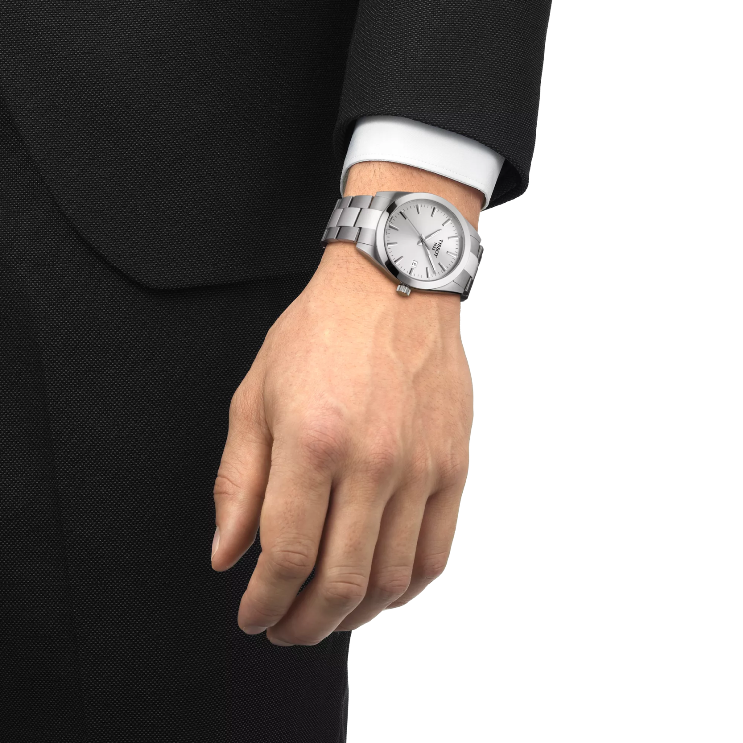 Tissot Gentleman - Sidabrinis