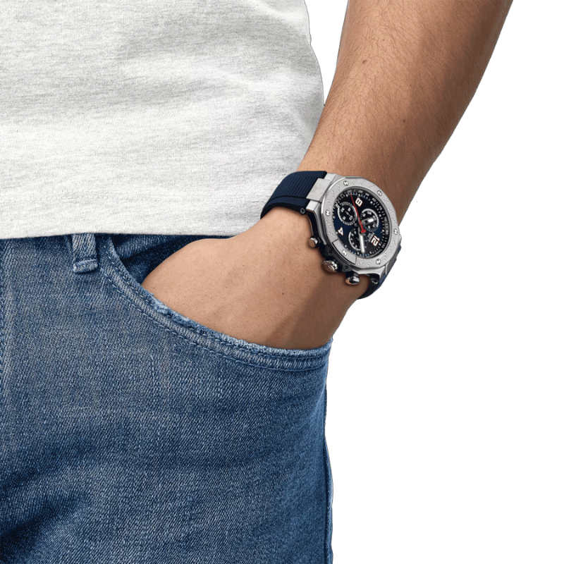 Tissot T-Race MotoGP Chronograph 2024 Limited Edition 45 mm – Blue T141.417.17.047.00