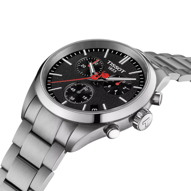 Tissot PR 100 Vuelta Chronograph 40 mm – Black T150.417.11.051.01