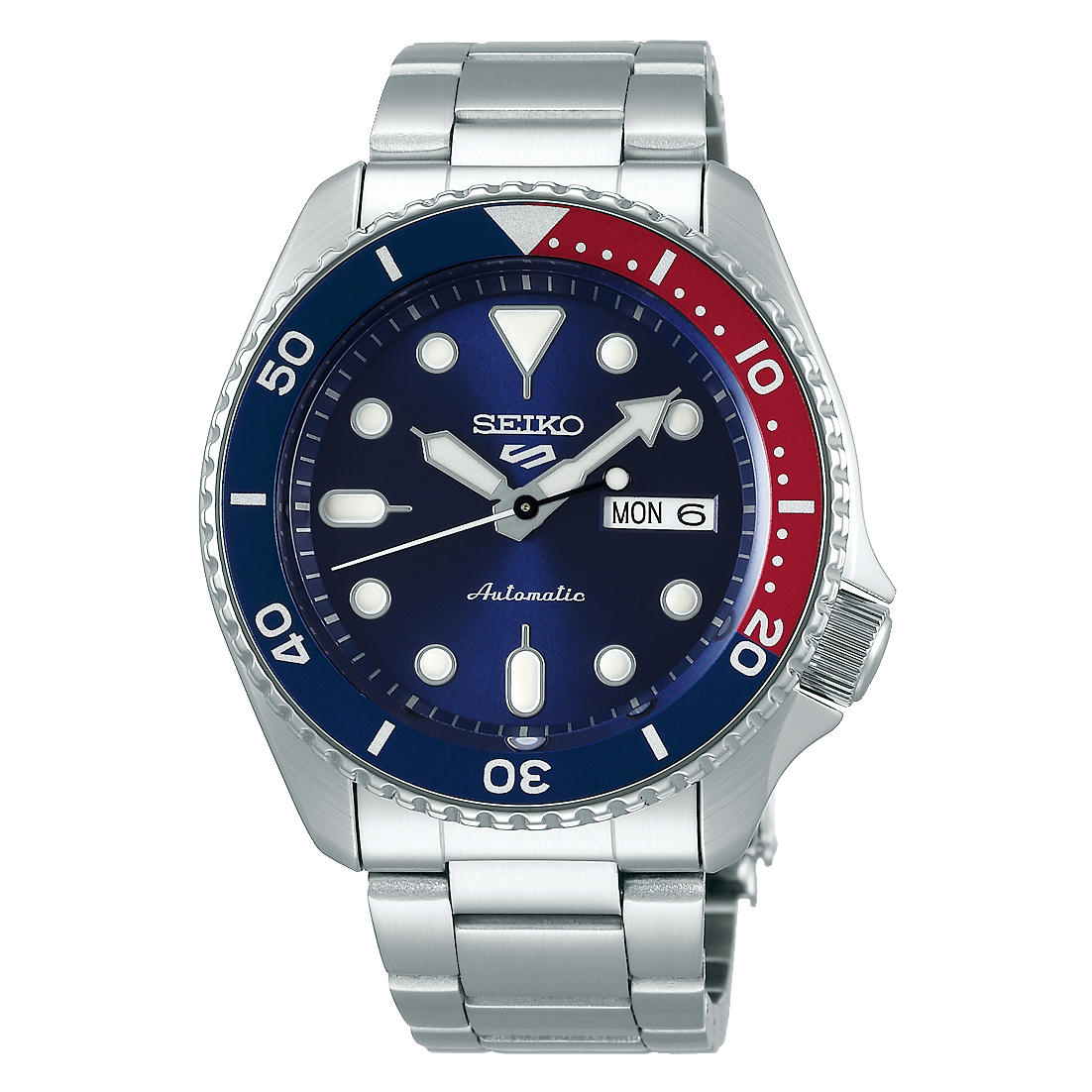 Seiko 5 Sports Automatic – Mėlynas (Pepsi)