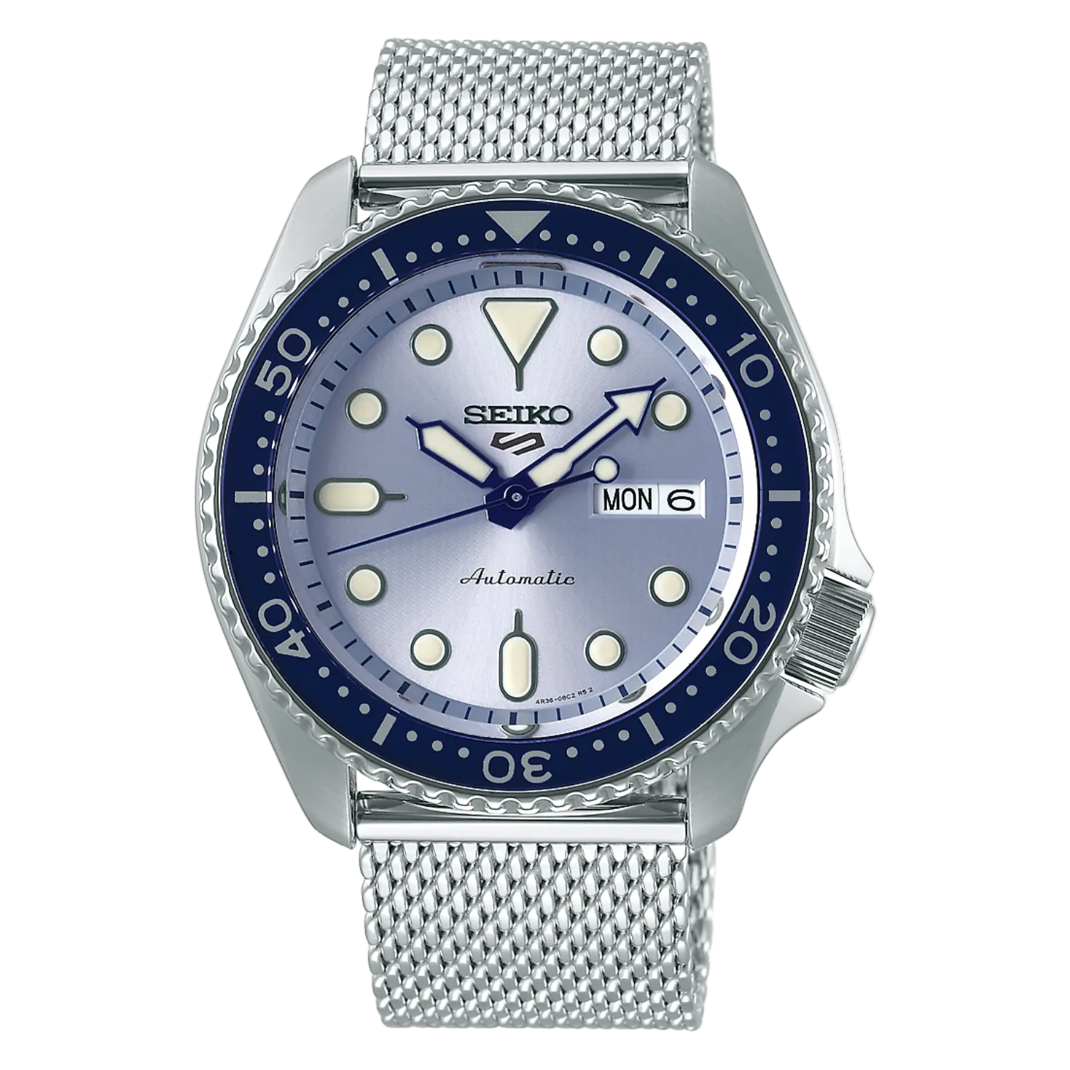 Seiko 5 Sports Automatic – šviesiai mėlyna