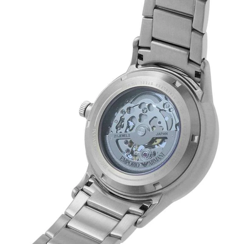 Emporio Armani Renato Automatic 43 mm – Blue Dial