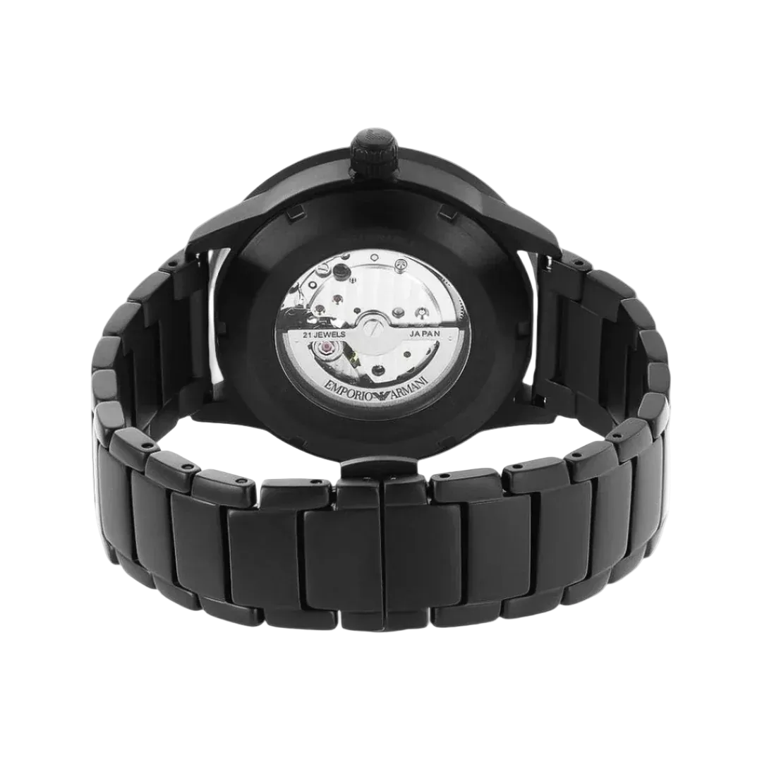 Emporio Armani Mario 43 mm - Juodas