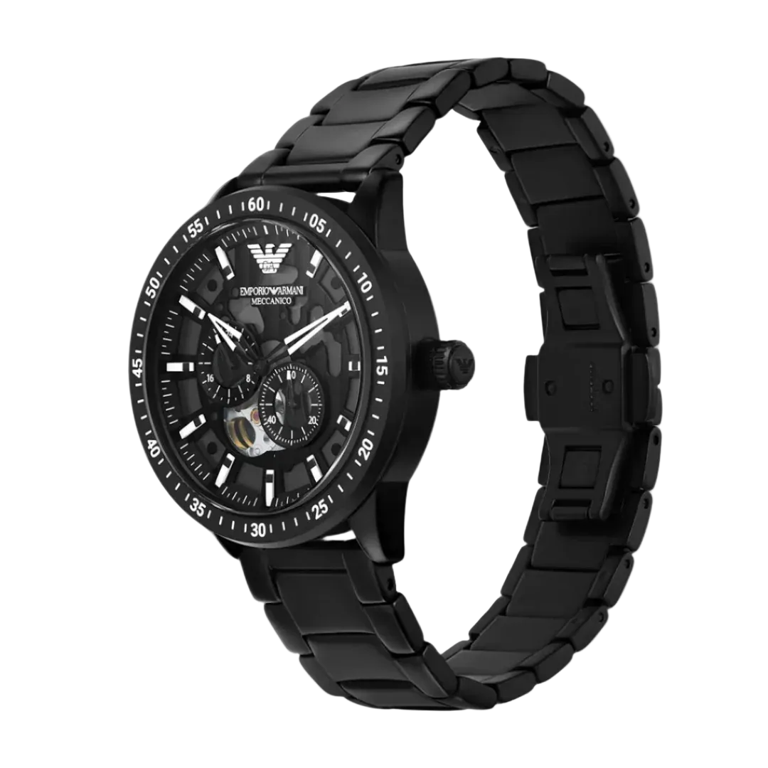 Emporio Armani Mario 43 mm - Juodas