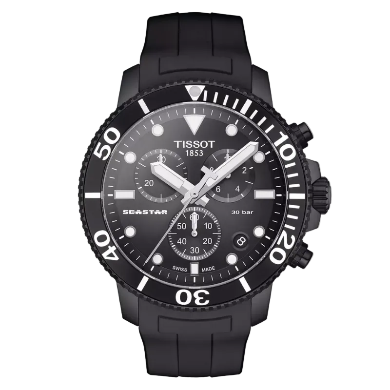 Tissot Seastar 1000 Chronograph - Black