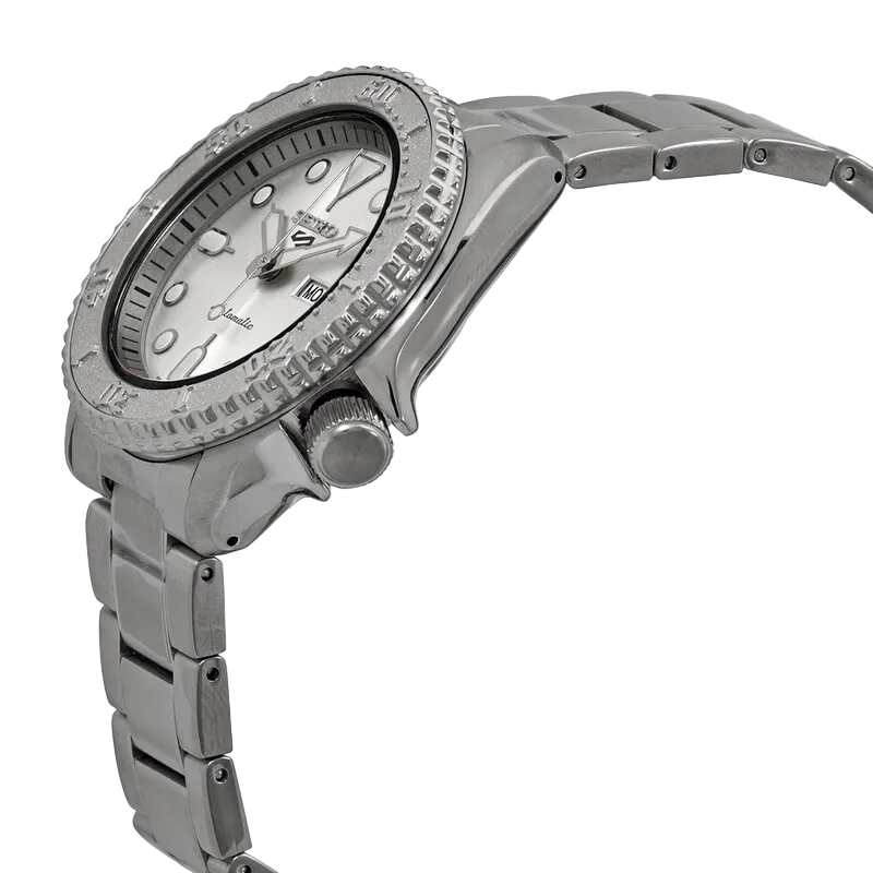 Seiko 5 Sports SKX “All Silver” 42 mm - Sidabrinis