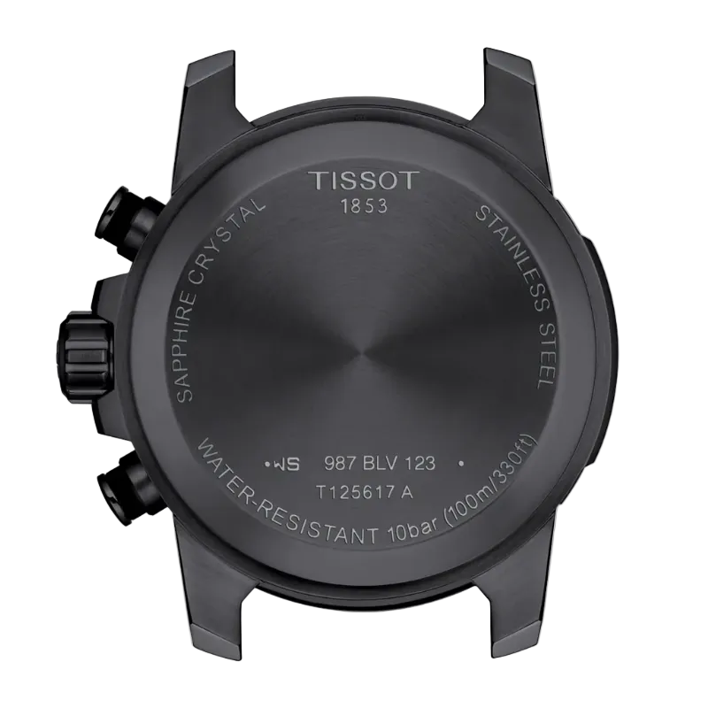 Tissot Supersport Chrono - Black (Fabric Strap) 45.5mm