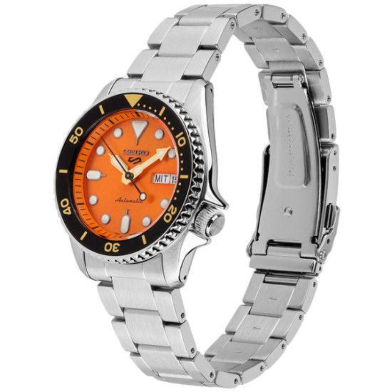 Seiko 5 Sports SKX 38 mm - Oranžinis