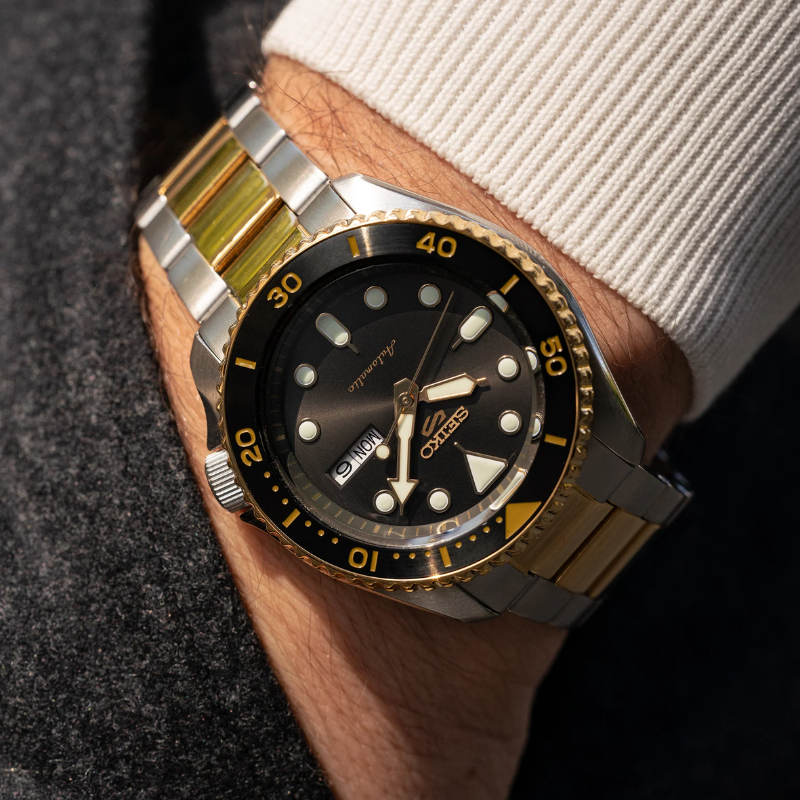 Seiko 5 Sports SKX Two-Tone