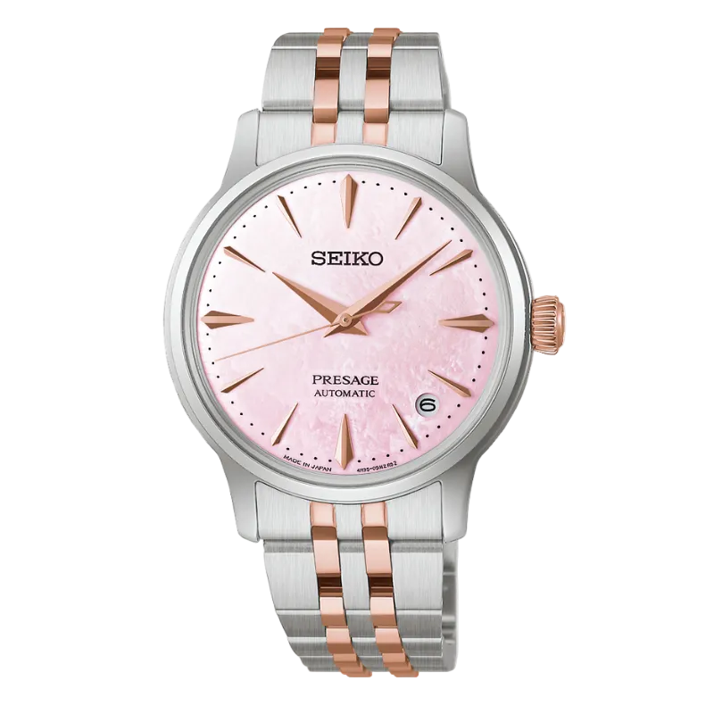 Seiko Presage Automatic 34 mm – Pink