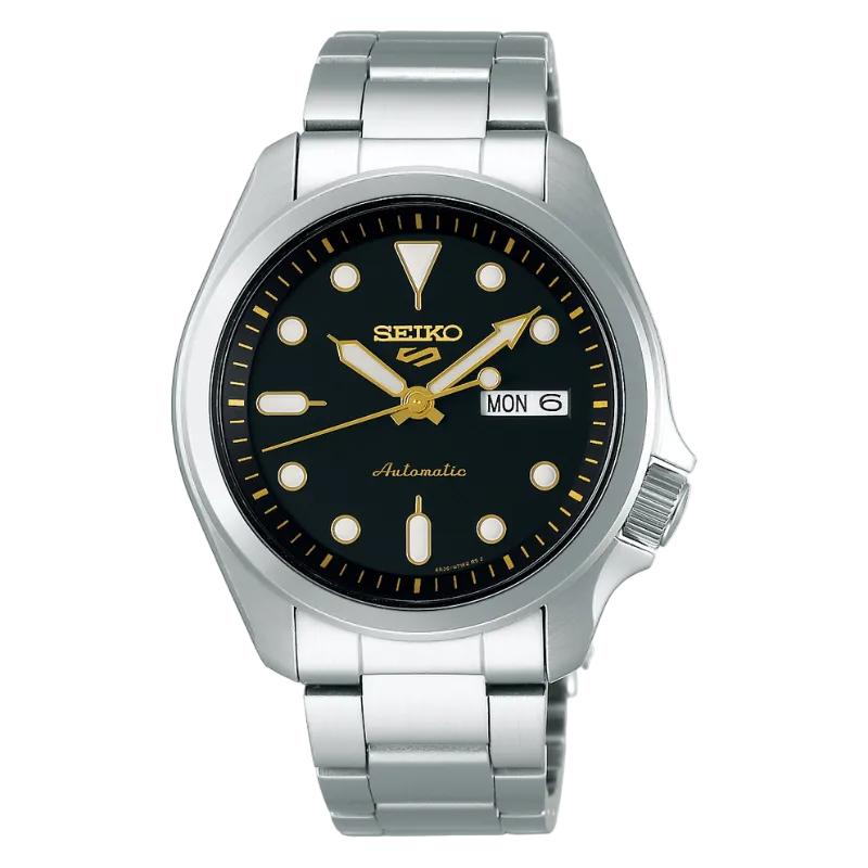 Seiko 5 Sports SKX Black and Gold 40 mm