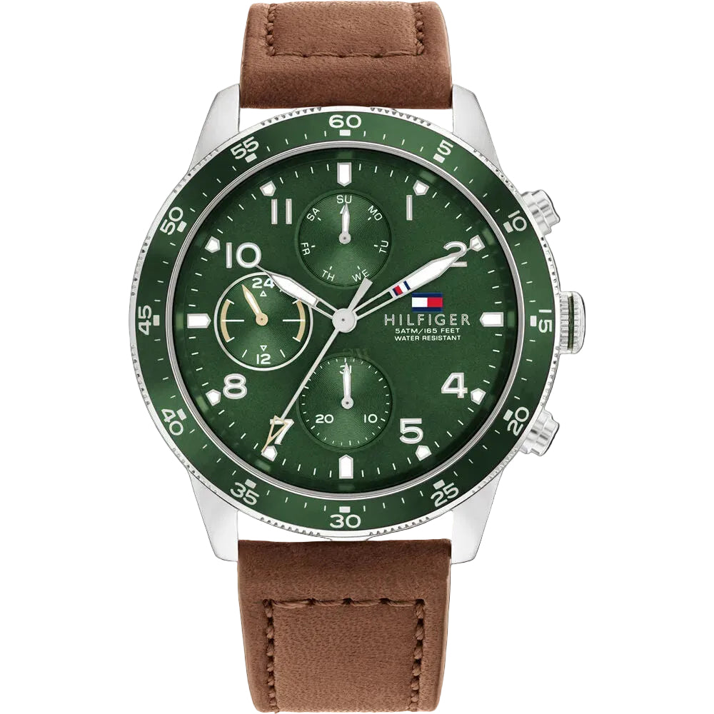 Tommy Hilfiger Jimmy 44 mm – Green Dial
